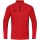 JAKO Long Sleeve Shirt Ziptop Challenge - Fleece Inside, Zipper - Red Boys